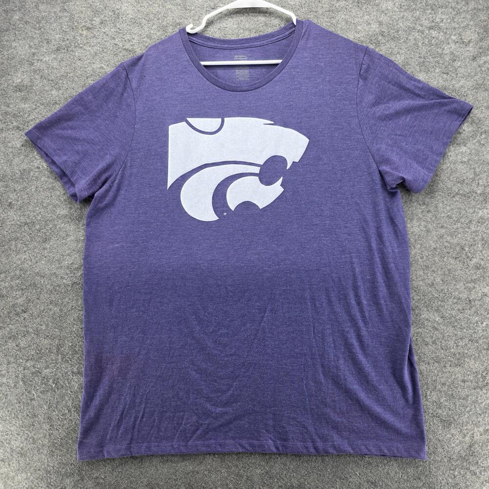 Kansas State Wildcats Shirt Mens 2XL NCAA Basketball National Collegian Tee
